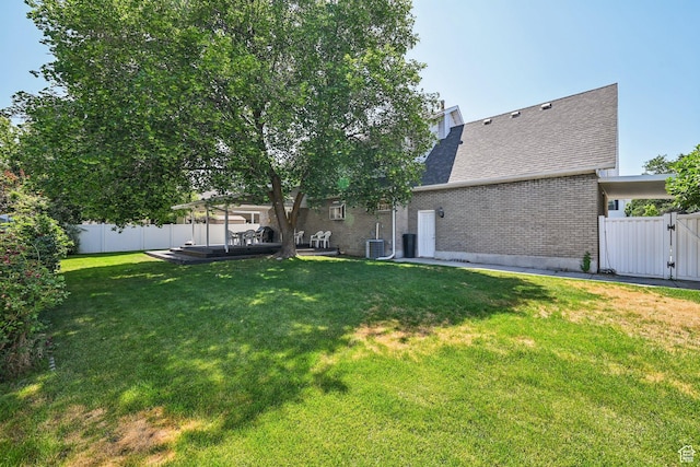 537 E Edindrew Cir, Murray, UT 84107 - fenced backyard featuring a gate and a patio