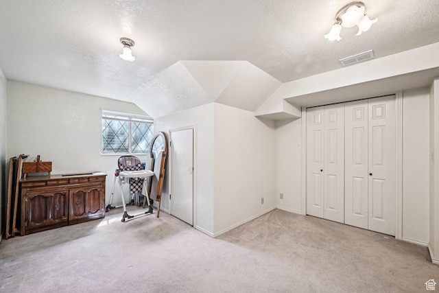 537 E Edindrew Cir, Murray, UT 84107 - bonus room with carpet flooring, a textured ceiling, and lofted ceiling