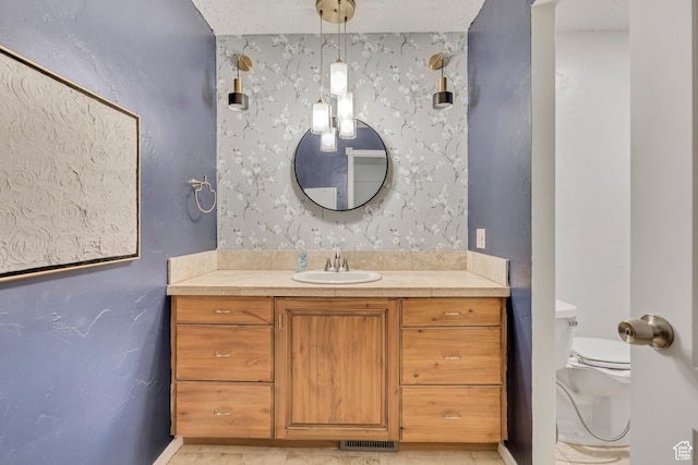5327 S 560 E Unit F, Murray, UT 84107 - bathroom featuring vanity and toilet