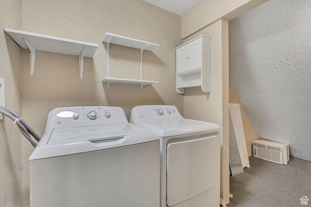 5327 S 560 E Unit F, Murray, UT 84107 - laundry room with washer and clothes dryer, carpet flooring, and a wall mounted AC