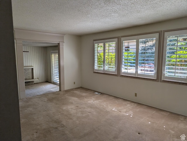 7481 S Castle Hill Cir, Cottonwood Heights, UT 84121 - spare room with carpet floors and a textured ceiling