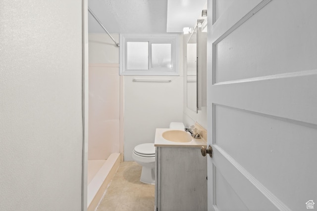3245 S 1000 E, Millcreek, UT 84106 - bathroom featuring a shower stall, vanity, and tile patterned flooring