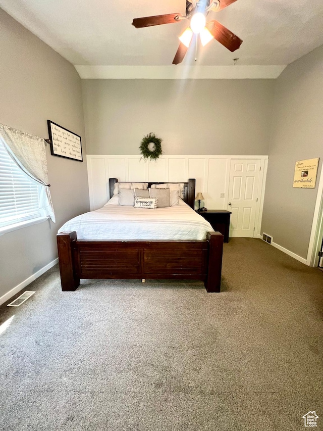 80 N 200 W, Central Valley, UT 84754 - bedroom featuring dark carpet and ceiling fan