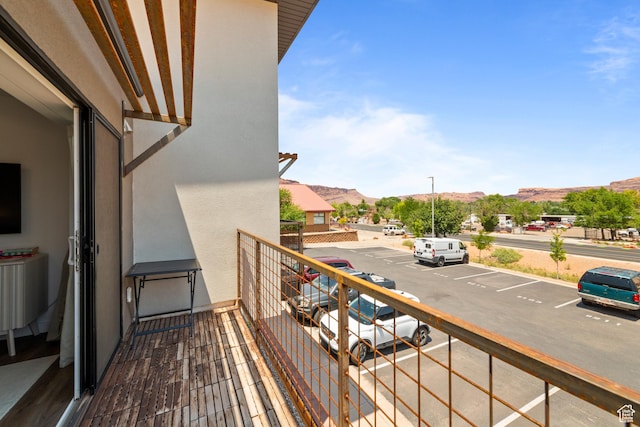 443 Kane Creek Blvd Unit 212, Moab, UT 84532 - balcony featuring a mountain view