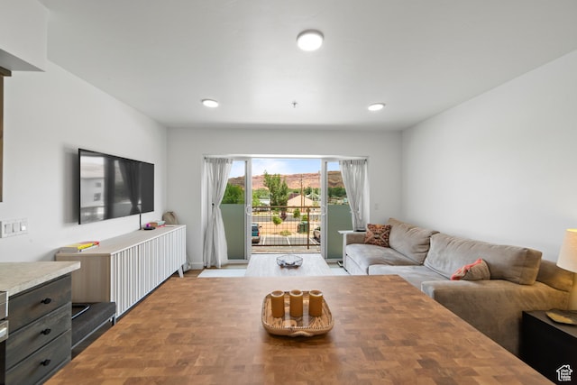 443 Kane Creek Blvd Unit 212, Moab, UT 84532 - living area featuring recessed lighting