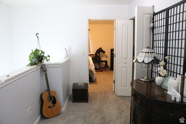 1521 N 420 W Unit 104, Logan, UT 84341 - hallway featuring carpet and baseboards