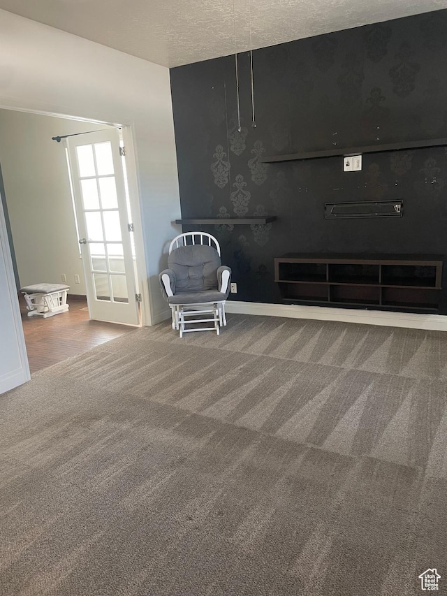 444 E Mitchell Cv Unit 103, South Salt Lake, UT 84115 - living area with carpet and baseboards