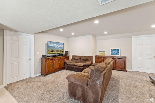 562 E 260 S, Midway, UT 84049 - living room featuring light colored carpet and recessed lighting