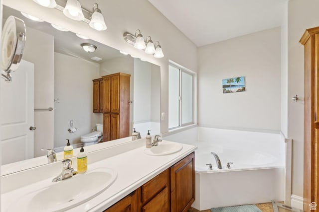 562 E 260 S, Midway, UT 84049 - full bath featuring a bath and double vanity