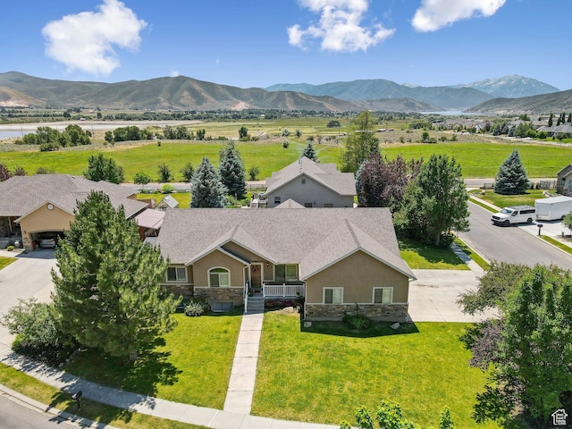 562 E 260 S, Midway, UT 84049 - view from above of property featuring a mountain backdrop