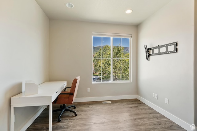 3359 N Redshoulder Dr, Layton, UT 84040 - office space featuring recessed lighting and wood finished floors