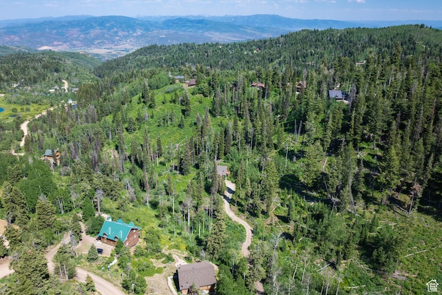 1519 Pine Needle Cir, Coalville, UT 84017 - view of property location featuring a forest and a mountain backdrop