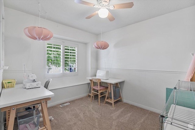 562 S 800 W, Lehi, UT 84043 - home office with light colored carpet and ceiling fan
