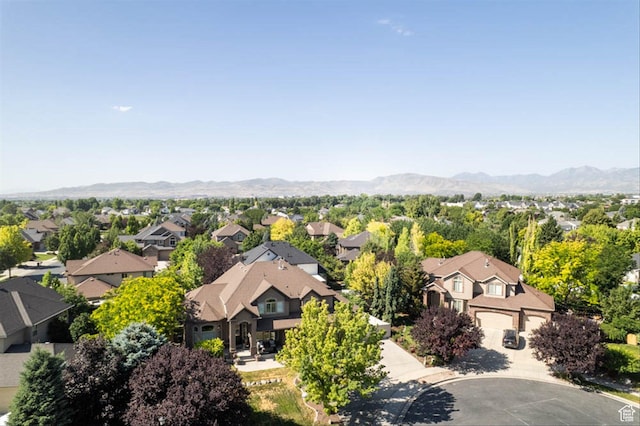 3371 W Waterbridge Cv Unit 417, South Jordan, UT 84095 - aerial perspective of suburban area featuring mountains