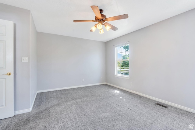 303 E 900 S Unit 42, Payson, UT 84651 - unfurnished room with carpet flooring and ceiling fan