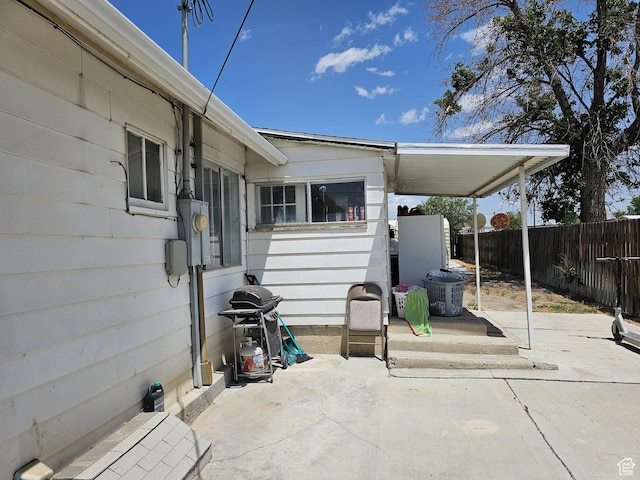 92 W 300 N, Huntington, UT 84528 - view of patio featuring grilling area