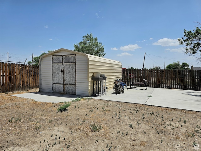 92 W 300 N, Huntington, UT 84528 - view of shed with a fenced backyard