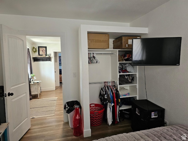 92 W 300 N, Huntington, UT 84528 - bedroom featuring wood finished floors