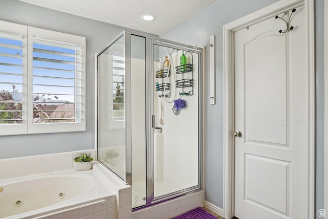 13626 S Bluewing Way, Riverton, UT 84096 - bathroom with a shower stall and a jetted tub