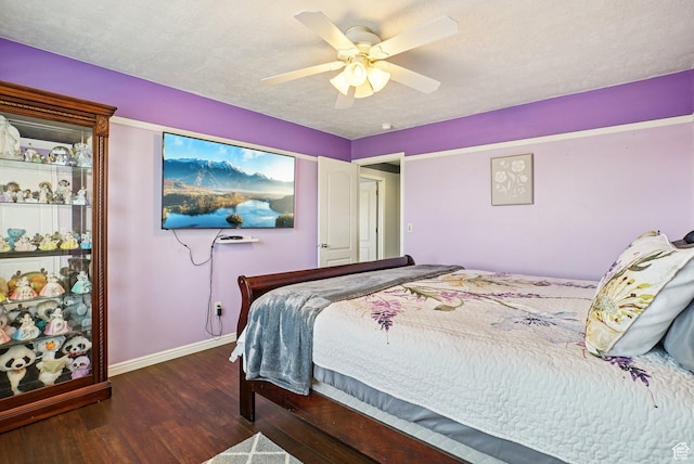 13626 S Bluewing Way, Riverton, UT 84096 - bedroom featuring wood finished floors and ceiling fan
