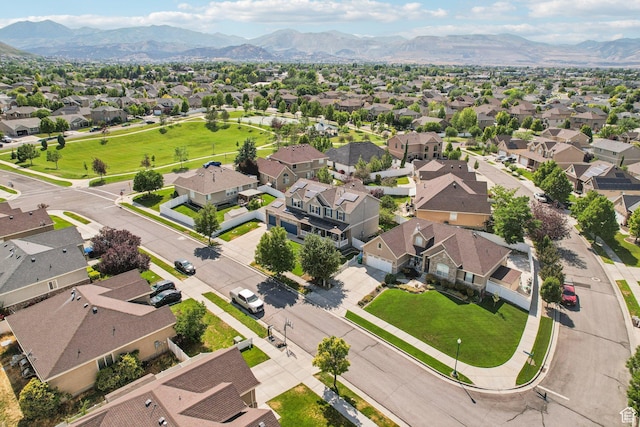 13626 S Bluewing Way, Riverton, UT 84096 - aerial view of residential area with a mountainous background