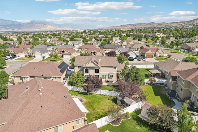 13626 S Bluewing Way, Riverton, UT 84096 - aerial perspective of suburban area featuring a mountain backdrop