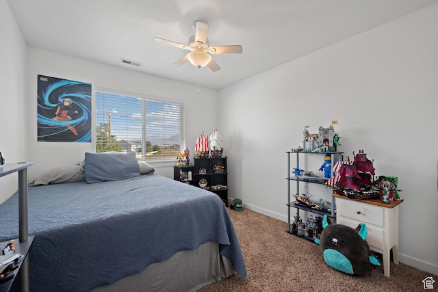 1965 N 3050 W, Provo, UT 84601 - carpeted bedroom featuring baseboards and ceiling fan