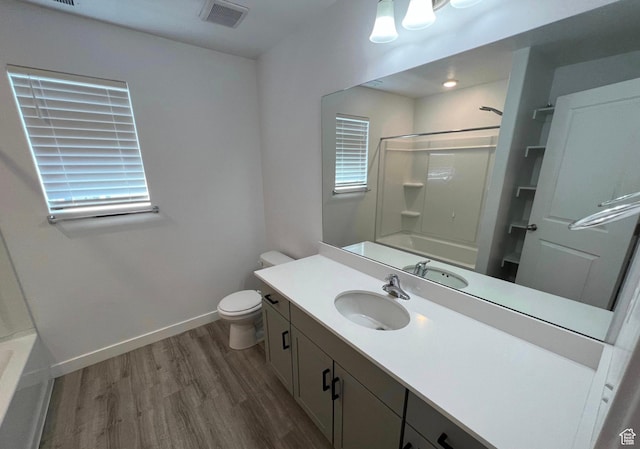632 N Sugar Beet Dr Unit 224, Lehi, UT 84043 - full bathroom with wood finished floors, vanity, and tub / shower combination
