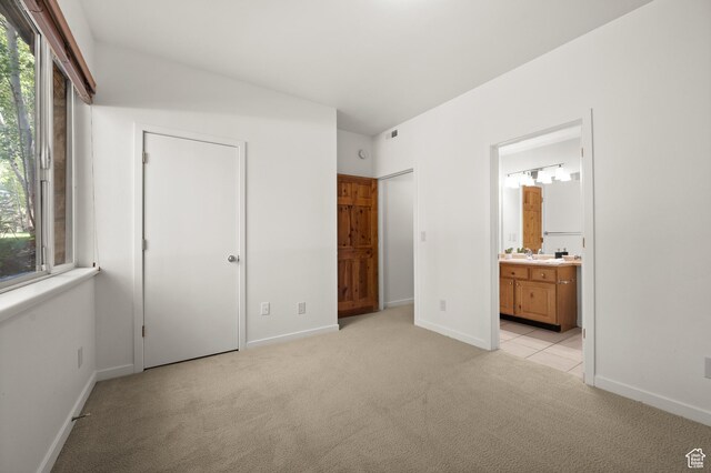 1600 W Pinebrook Blvd Unit F3, Park City, UT 84098 - unfurnished bedroom with light carpet and ensuite bath