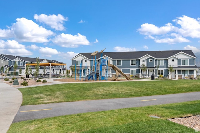 1596 S 3740 E Unit 1358, Spanish Fork, UT 84660 - community play area with a residential view and a yard