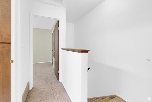 128 W 1260 S, Logan, UT 84321 - corridor featuring carpet floors and an upstairs landing