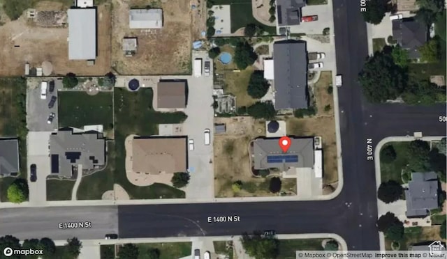 367 E 1400 N, Mapleton, UT 84664 - view of property location featuring property parcel outlined