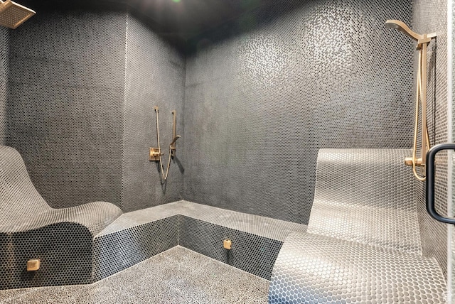 2836 S 2300th Cir E, St George, UT 84790 - bathroom featuring a tile shower