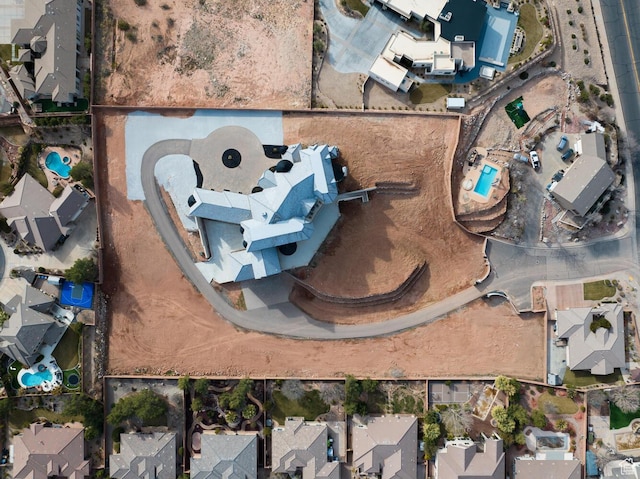 2836 S 2300th Cir E, St George, UT 84790 - aerial view of property's location with nearby suburban area
