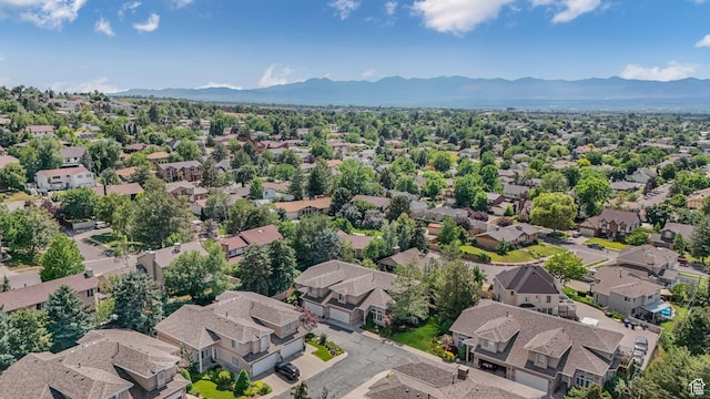 2262 E Emerald Hills Ct, Cottonwood Heights, UT 84121 - aerial perspective of suburban area with a mountainous background