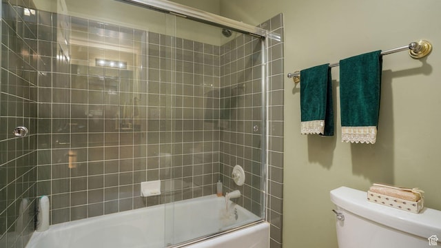 2262 E Emerald Hills Ct, Cottonwood Heights, UT 84121 - full bathroom with toilet and enclosed tub / shower combo