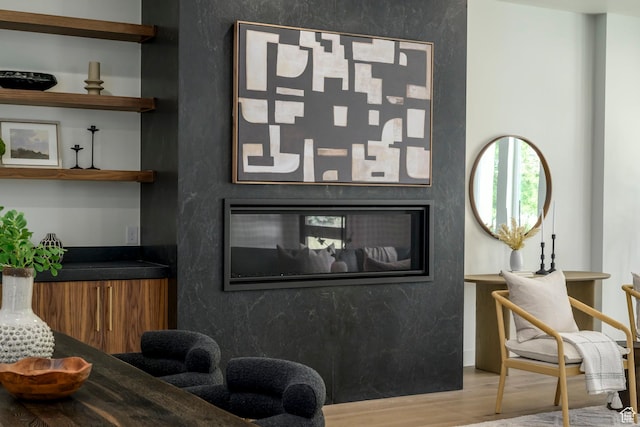 1958 E Longview Dr, Holladay, UT 84124 - living room featuring wood finished floors