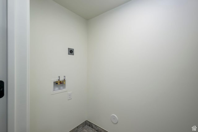 1958 E Longview Dr, Holladay, UT 84124 - laundry area featuring washer hookup, electric dryer hookup, and hookup for a gas dryer