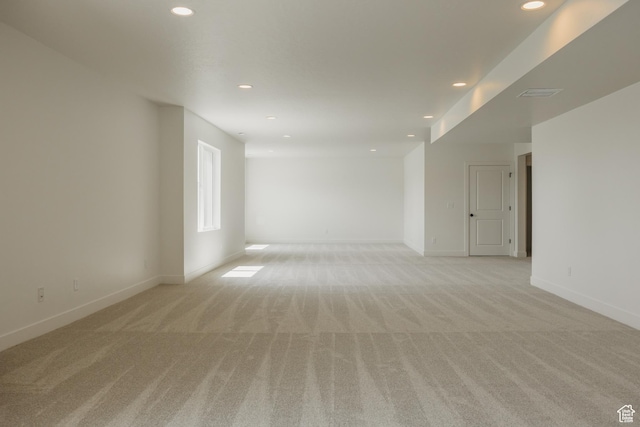 1026 W Chokecherry Dr Unit 135, Mapleton, UT 84664 - spare room featuring light carpet and recessed lighting
