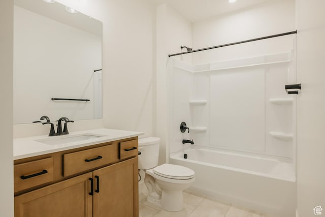 1026 W Chokecherry Dr Unit 135, Mapleton, UT 84664 - bathroom featuring vanity, shower / tub combination, and tile patterned floors
