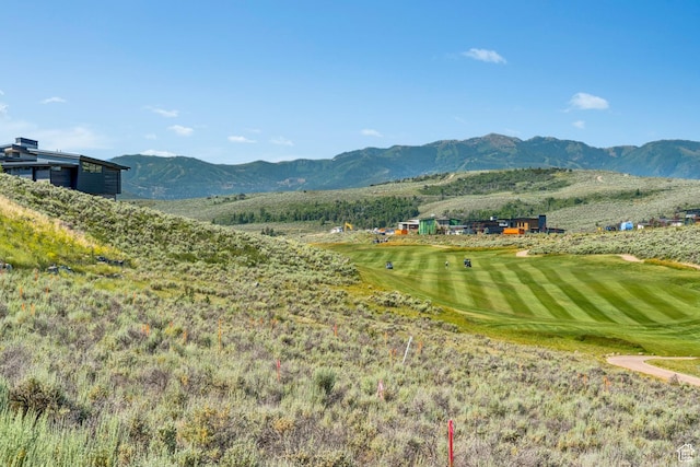 6033 Golf Clb Unit 5, Park City, UT 84098 - view of mountain background with a golf club