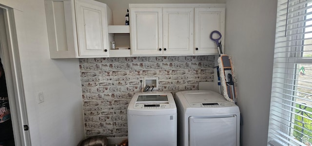 1275 S Lawrence Rd, Huntington, UT 84528 - washroom with cabinet space and washing machine and dryer