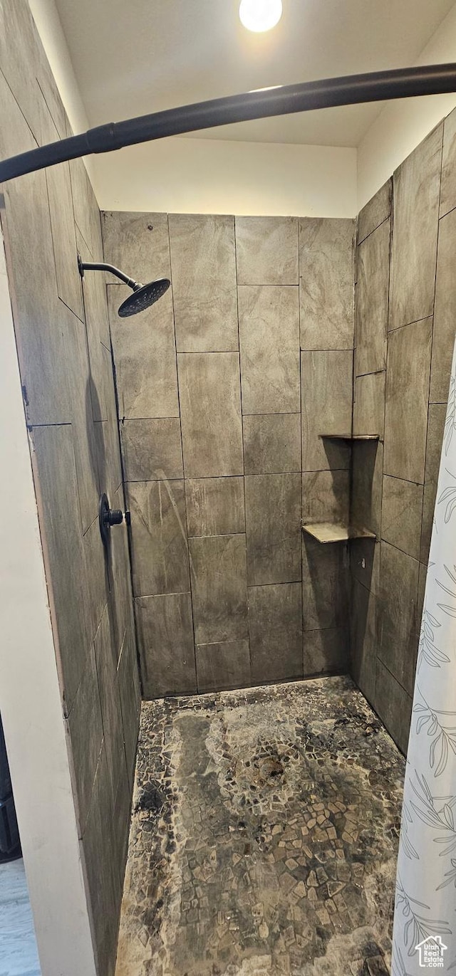 1275 S Lawrence Rd, Huntington, UT 84528 - full bathroom featuring tiled shower