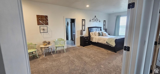 1275 S Lawrence Rd, Huntington, UT 84528 - carpeted bedroom with recessed lighting