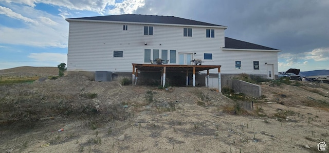 1275 S Lawrence Rd, Huntington, UT 84528 - back of house with a deck