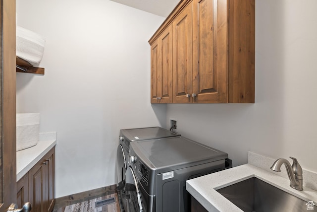 4014 W Hidden Cv Unit 11, Park City, UT 84098 - washroom with cabinet space and independent washer and dryer
