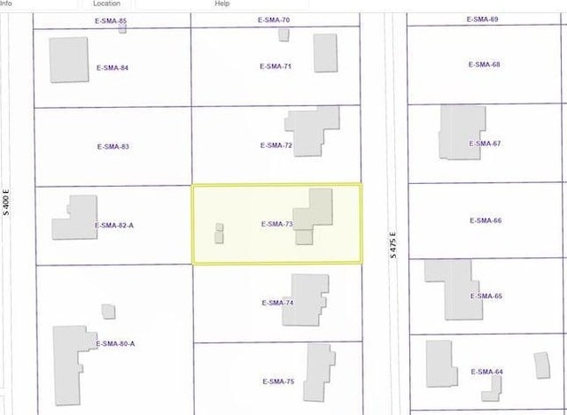 246 S 475 E, Enterprise, UT 84725 - map of parcels