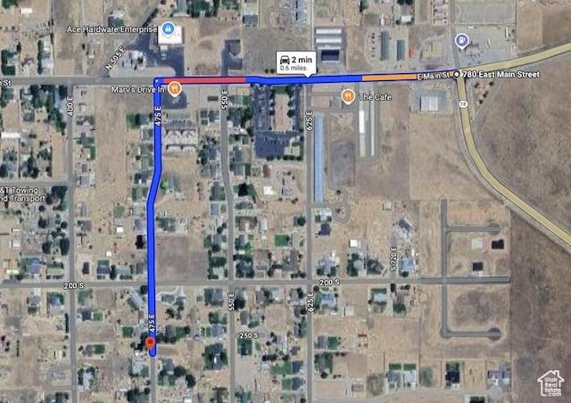 246 S 475 E, Enterprise, UT 84725 - map of property location