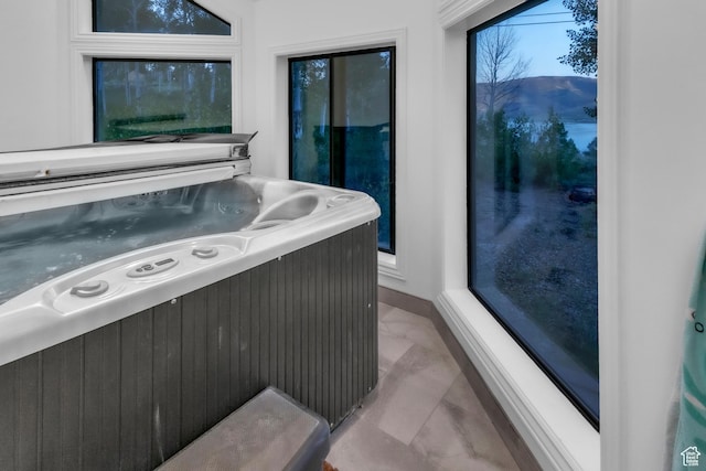 1960 N Lake Dr, Scofield, UT 84526 - view of patio with a hot tub