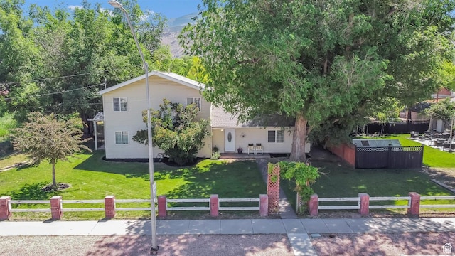 340 N Main St, Monroe, UT 84754 - view of front of house with a fenced front yard